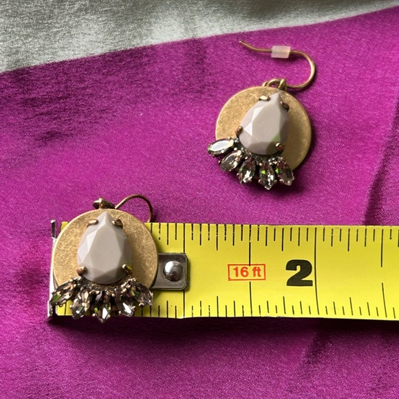 J. Crew Brass Like Dangling Drop Earrings - Picture 7 of 7